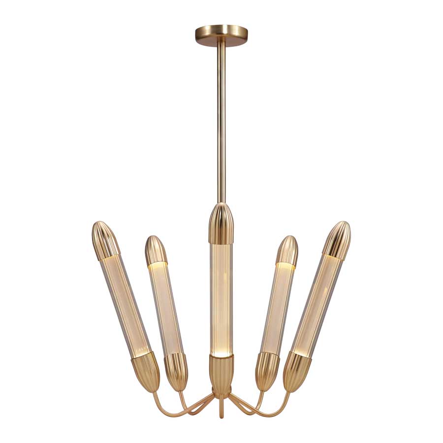 Lemon Squeeze pendel - Short - Polished Brass - Umage