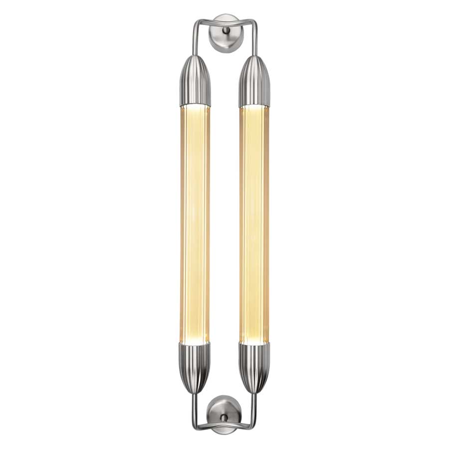 Lemon Squeeze Væglampe - Double - Long - Polished Steel - Umage