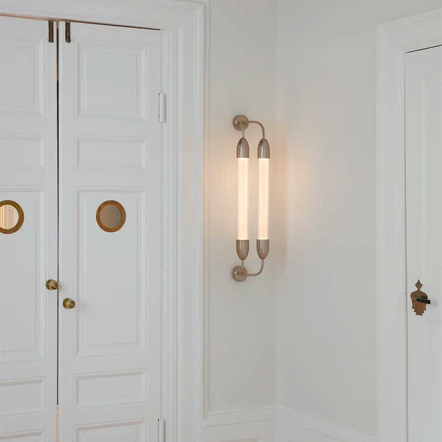 Lemon Squeeze Væglampe - Double - Short - Polished Brass - Umage