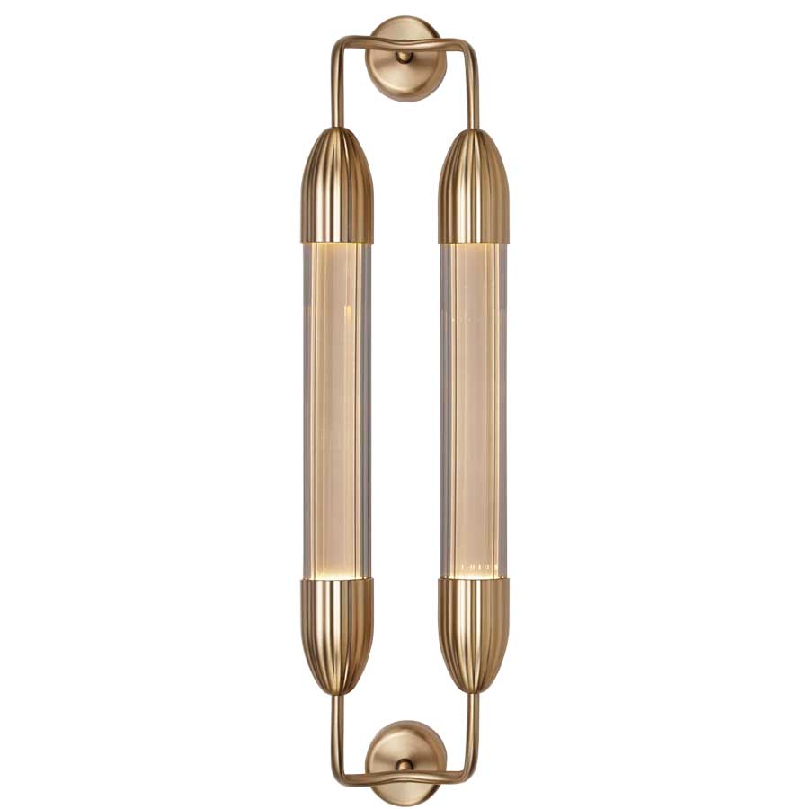 Lemon Squeeze Væglampe - Double - Short - Polished Brass - Umage