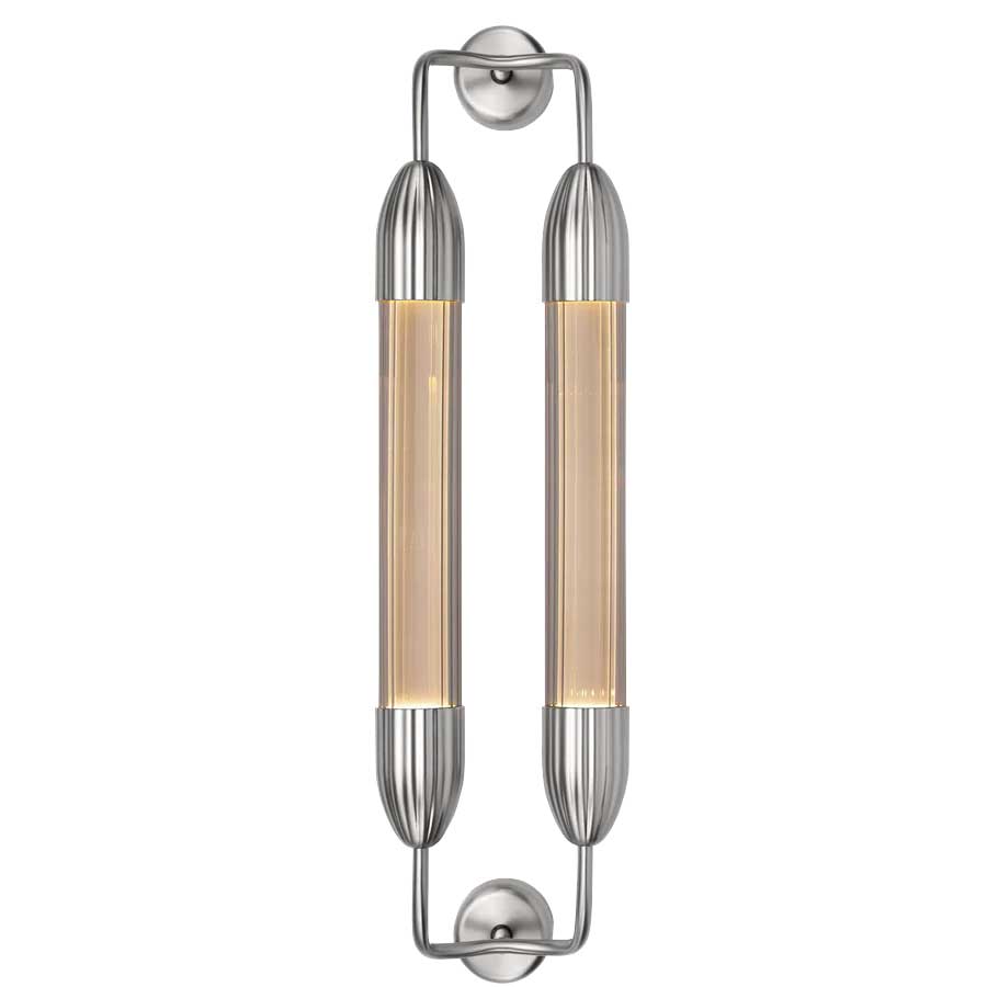 Lemon Squeeze Væglampe - Double - Short - Polished Steel - Umage