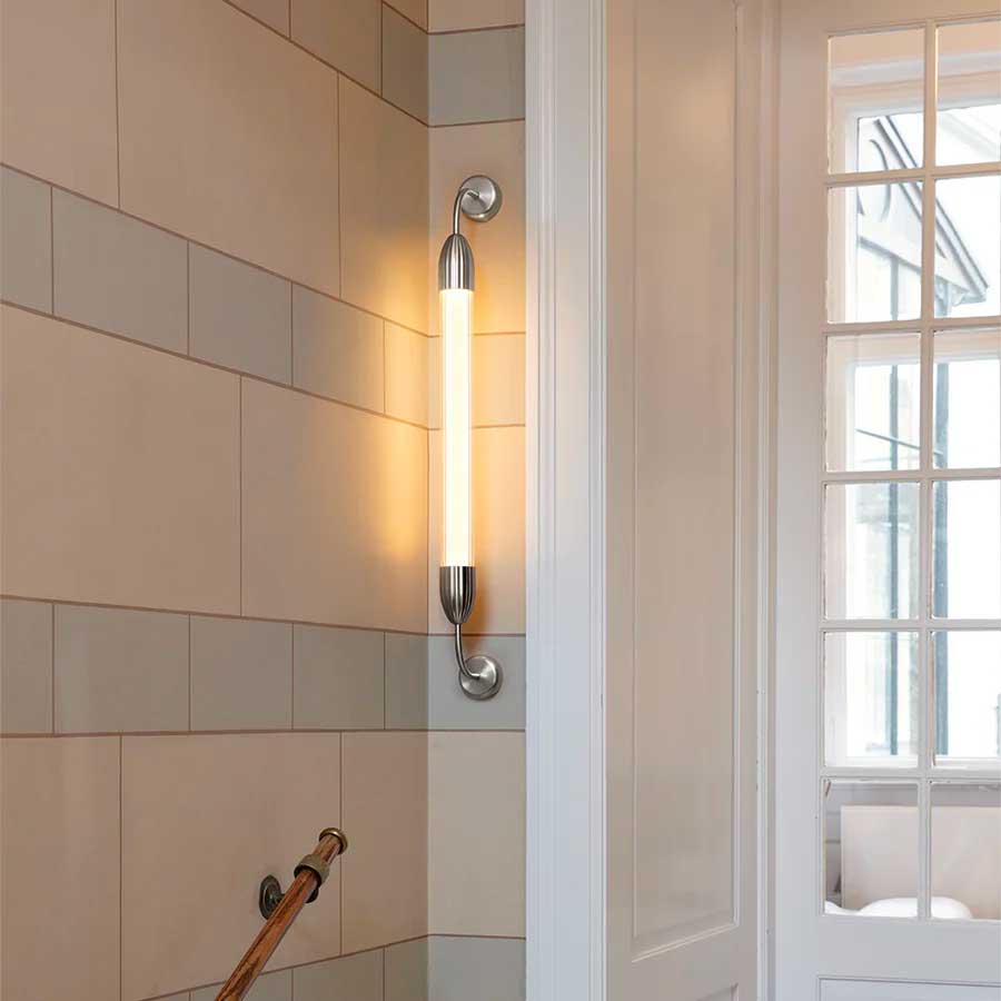 Lemon Squeeze Væglampe - Long - Polished Steel - Umage