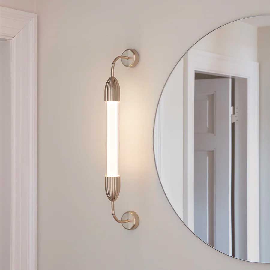 Lemon Squeeze Væglampe - Short - Polished Brass - Umage