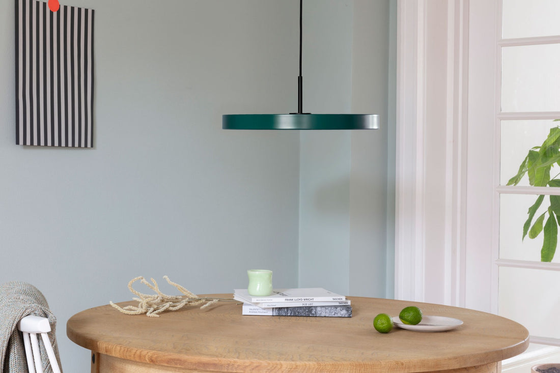 Asteria Pendel Medium - Forest Green / Black - Ø: 43 cm - Umage