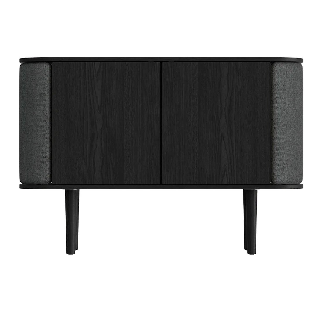 Treasures 2-Dørs Skab - Black Oak / Shadow - 109x75x43 - Umage