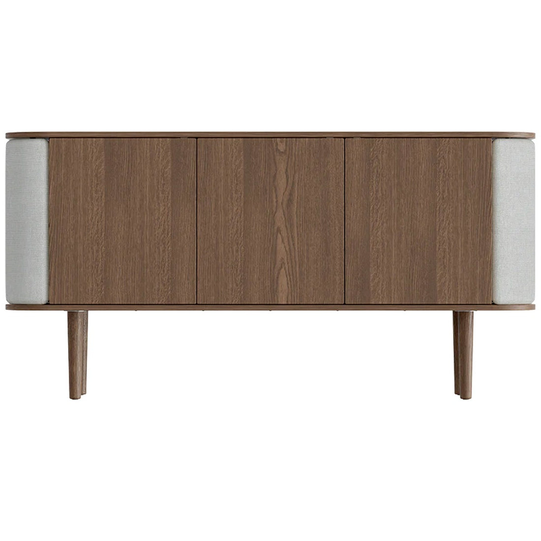 Treasures 3-Dørs Skab - Dark Oak / Sterling - 150x75x43 - Umage