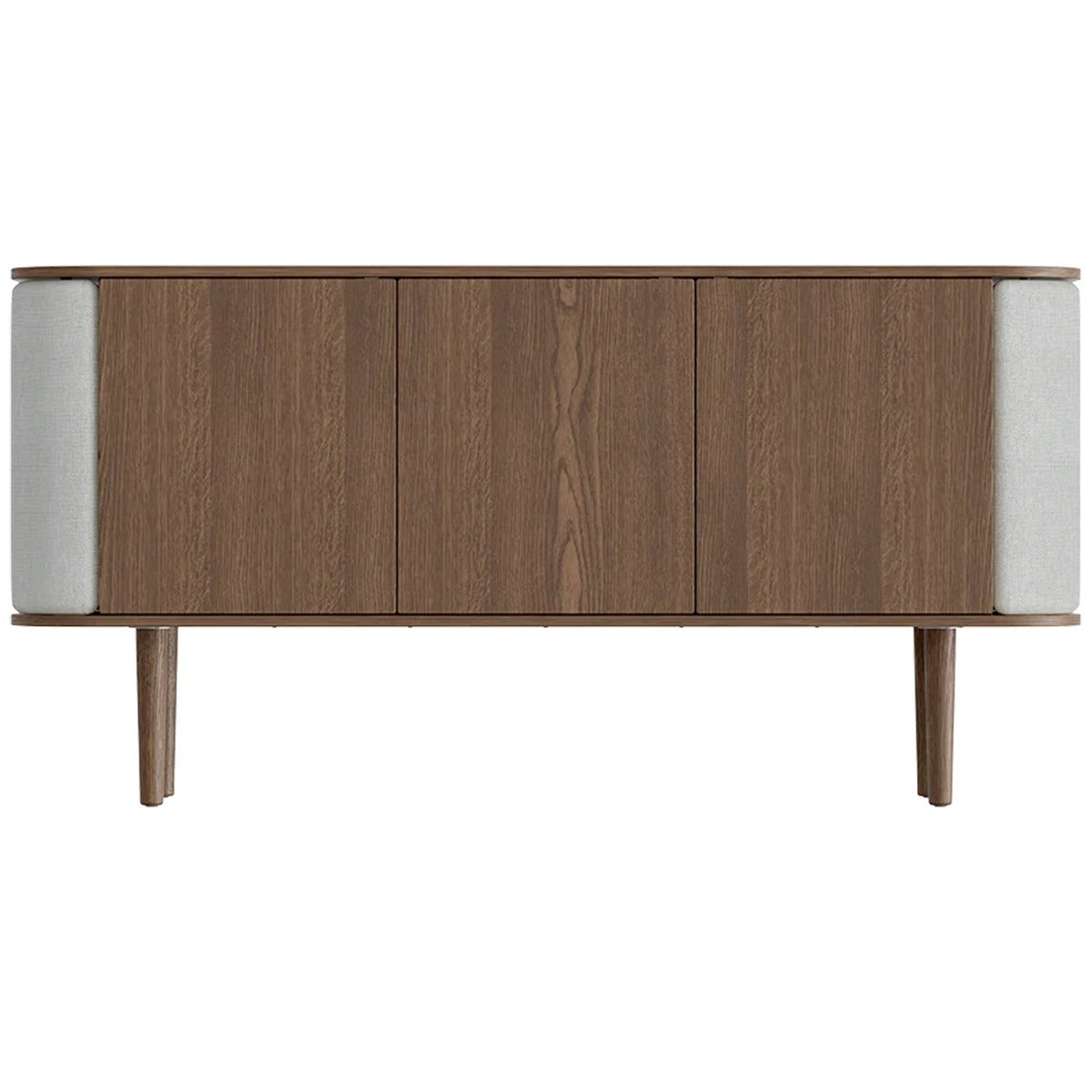 Treasures 3-Dørs Skab - Dark Oak / Sterling - 150x75x43 - Umage