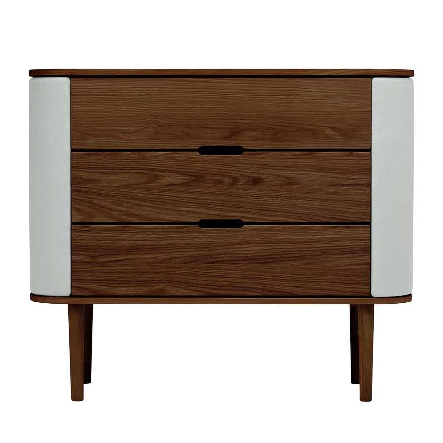 Treasures Kommode - 109.2x93x43 - Dark Oak / Sterling - Umage