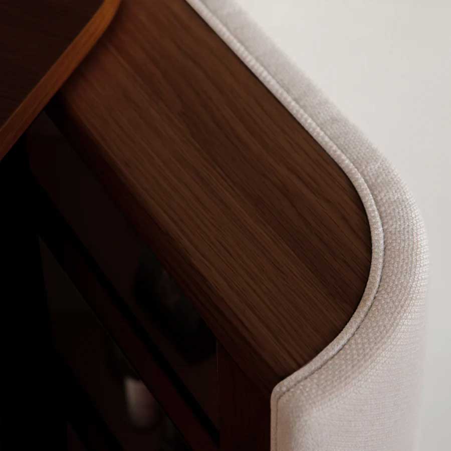 Treasures Kommode - 109.2x93x43 - Dark Oak / White Sands - Umage