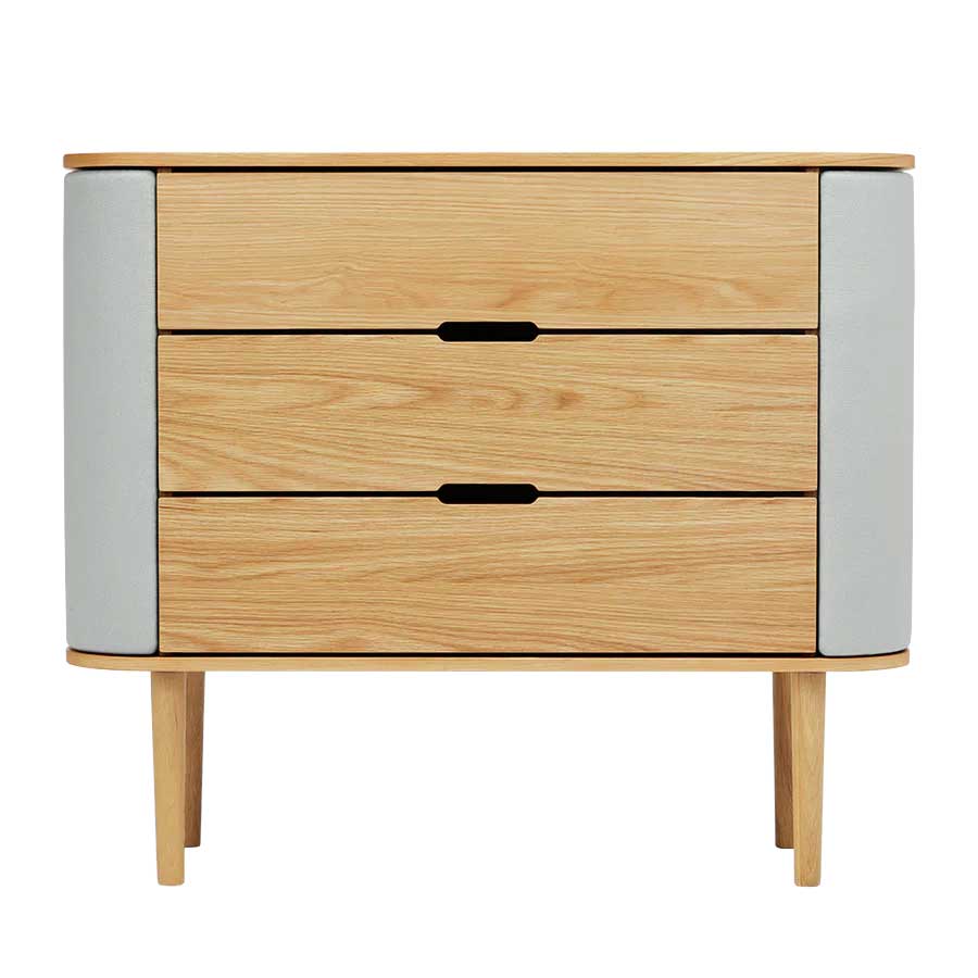 Treasures Kommode - 109.2x93x43 - Oak / Sterling - Umage