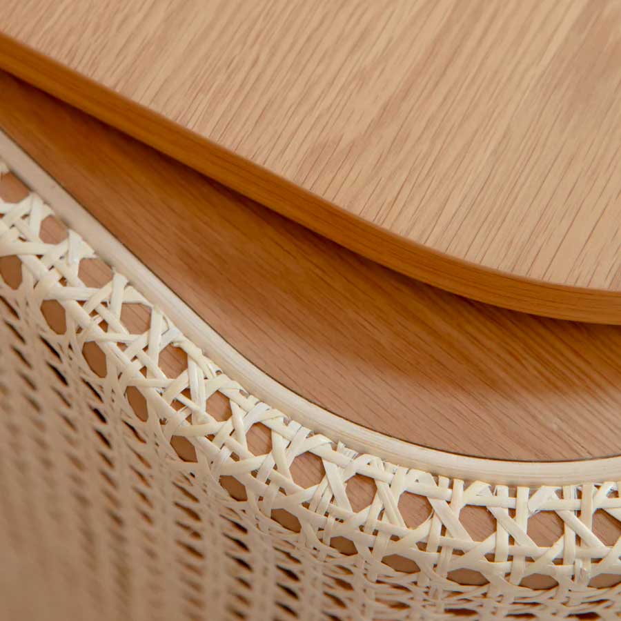 Treasures Kommode - 109.2x93x43 - Oak / Venetian Cane - Umage