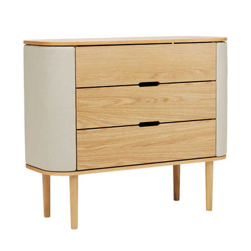 Treasures Kommode - 109.2x93x43 - Oak / White Sands - Umage
