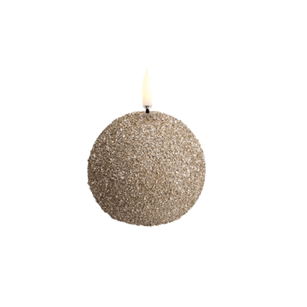 Glitter Round Candle - Uyuni Lighting