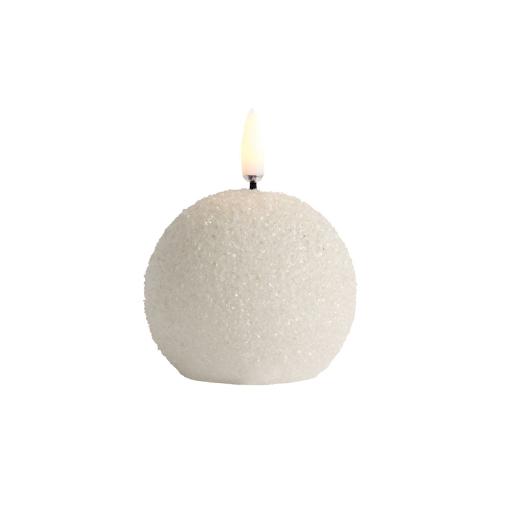 Glitter Round Candle - Uyuni Lighting