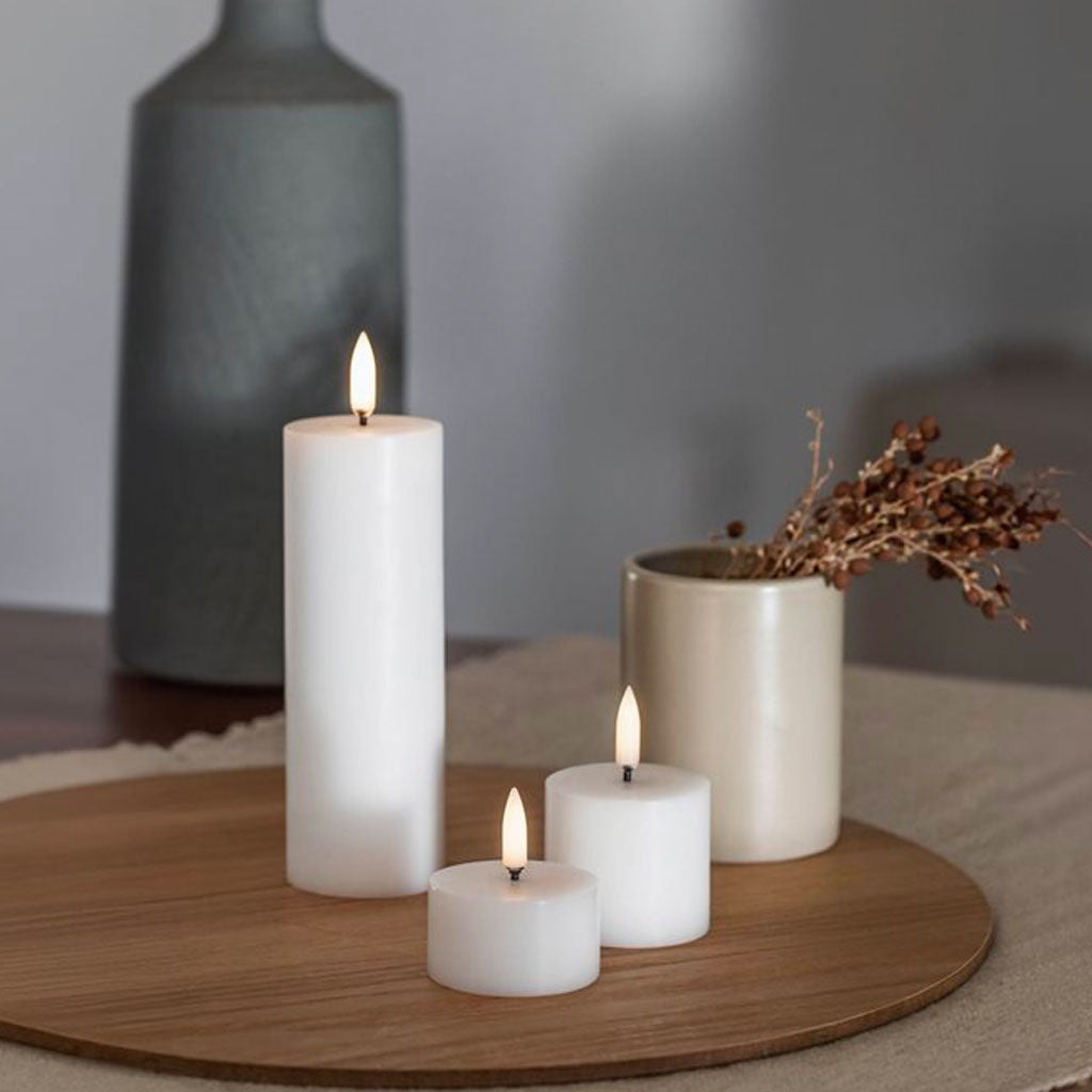 Mini Pillar Candle LED Lys - Uyuni Lighting