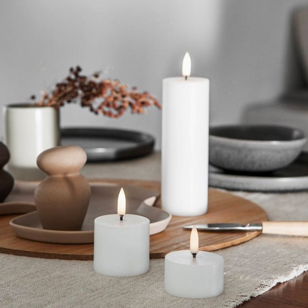 Mini Pillar Candle LED Lys - Uyuni Lighting