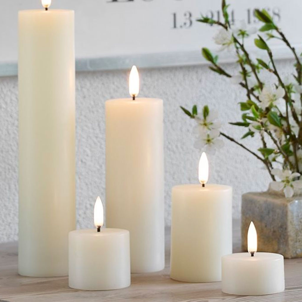Mini Pillar Candle LED Lys - Uyuni Lighting