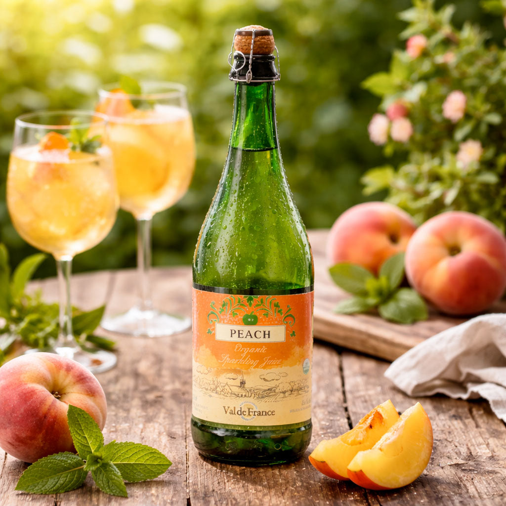 Ferskencider Økologisk Alkoholfri - Val de France