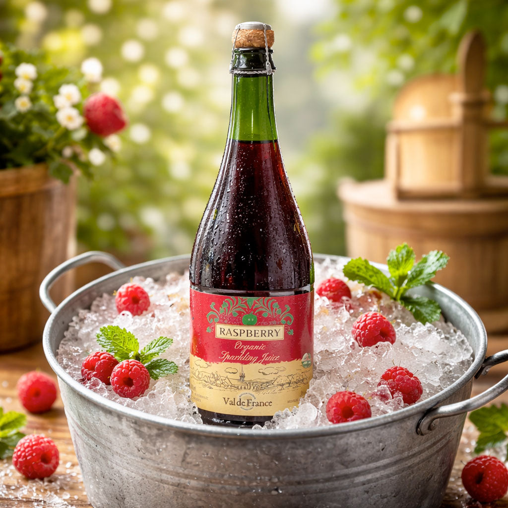 Hindbærcider Økologisk Alkoholfri - Val de France