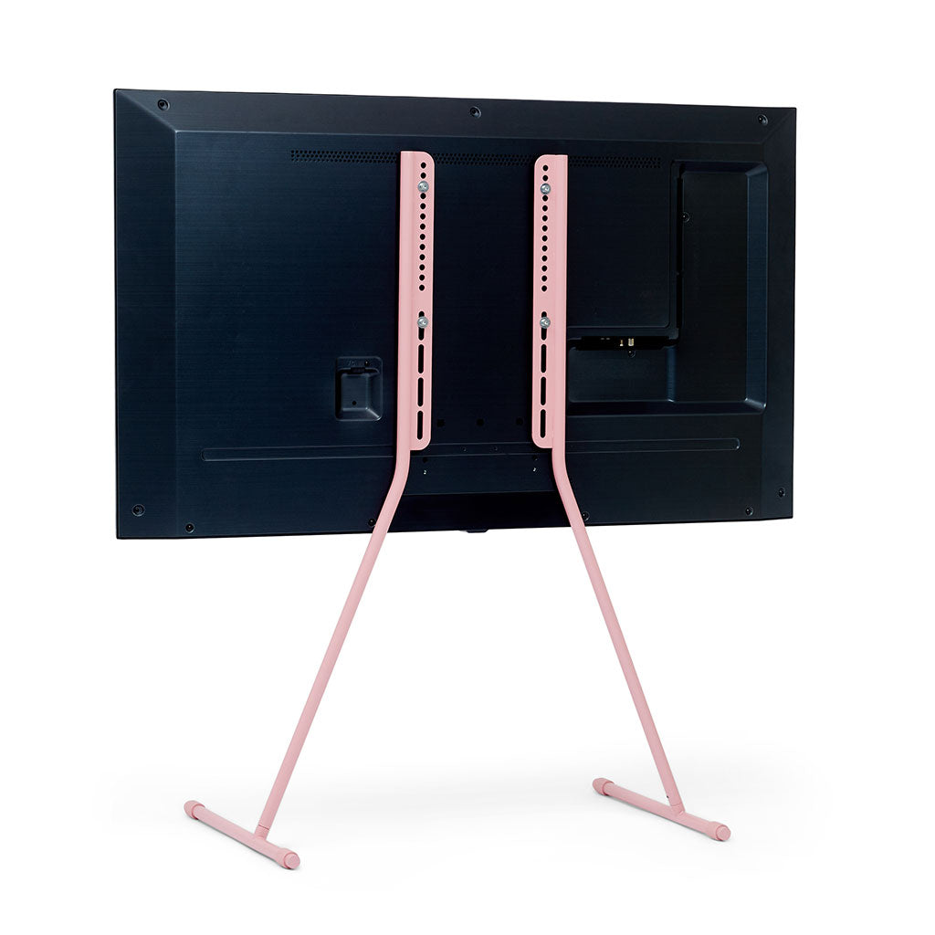 Viva TV Stander - Bubble Gum - Pedestal