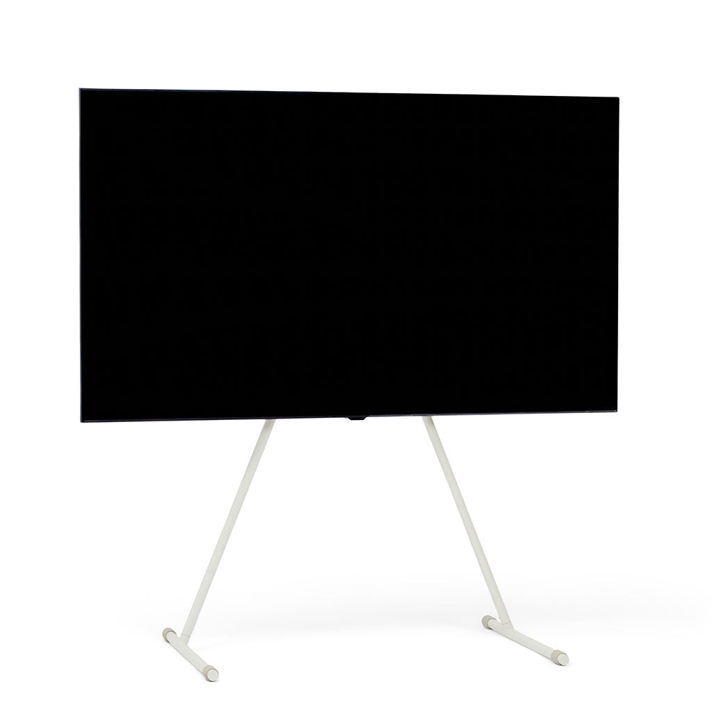 Viva TV Stander - Pearl - Pedestal