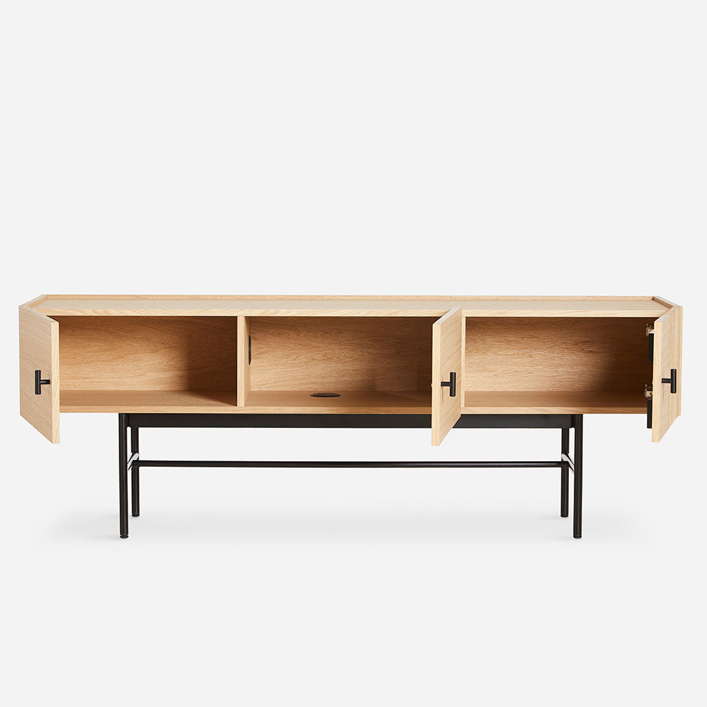 Array Lav Skænk - 150 cm - Eg - WOUD