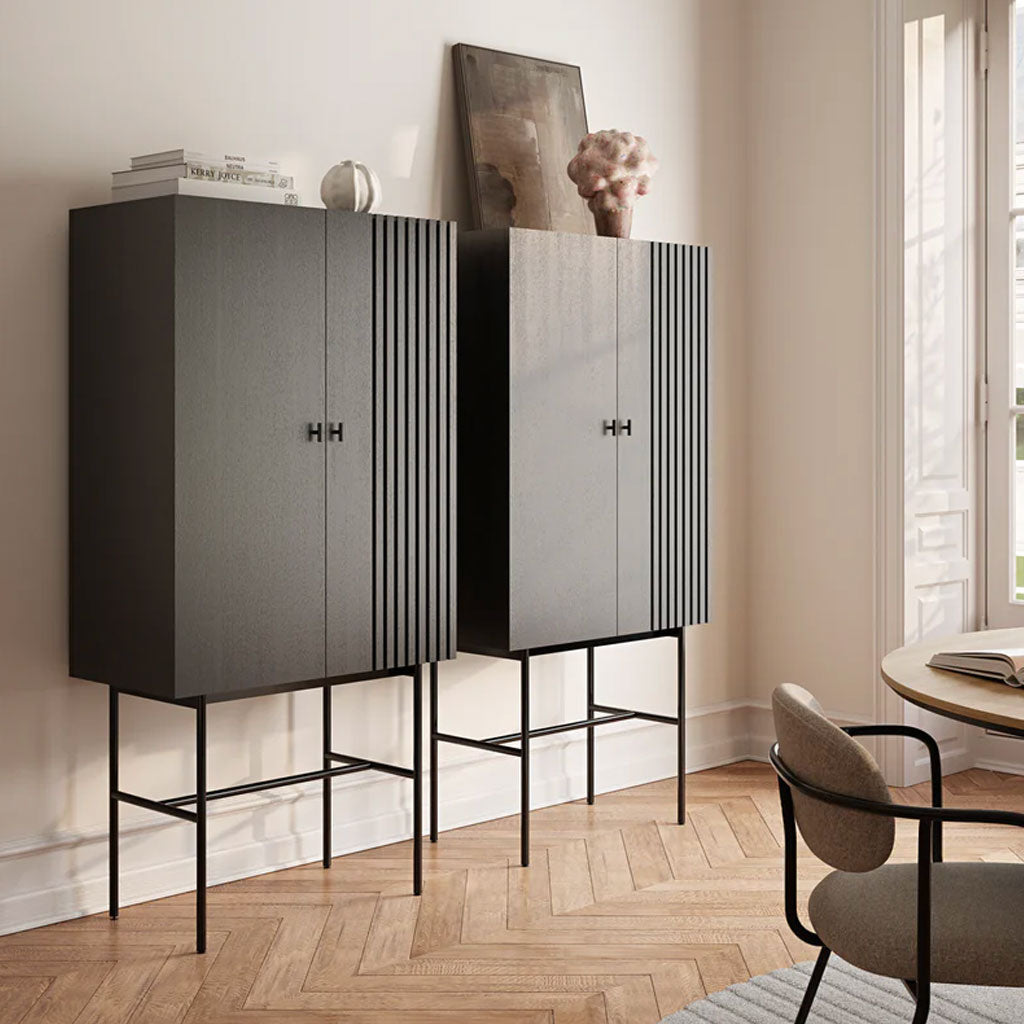 Array Kabinet - 80 cm - Sort - WOUD