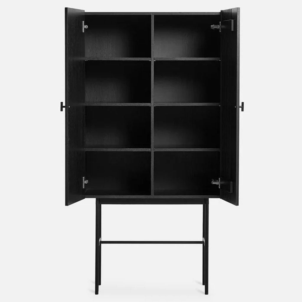 Array Kabinet - 80 cm - Sort - WOUD