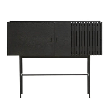 Array Skænk - 120 cm - Sort - WOUD