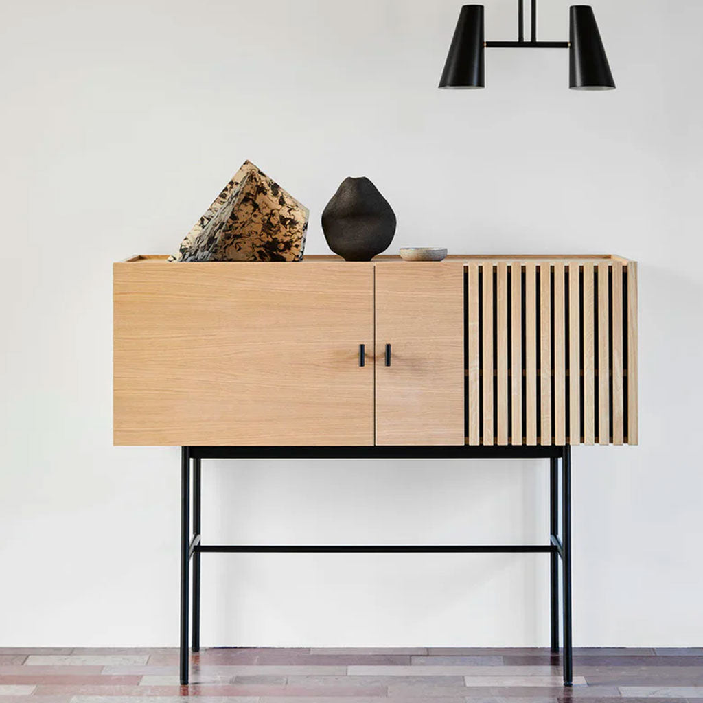 Array Skænk - 120 cm - Eg - WOUD