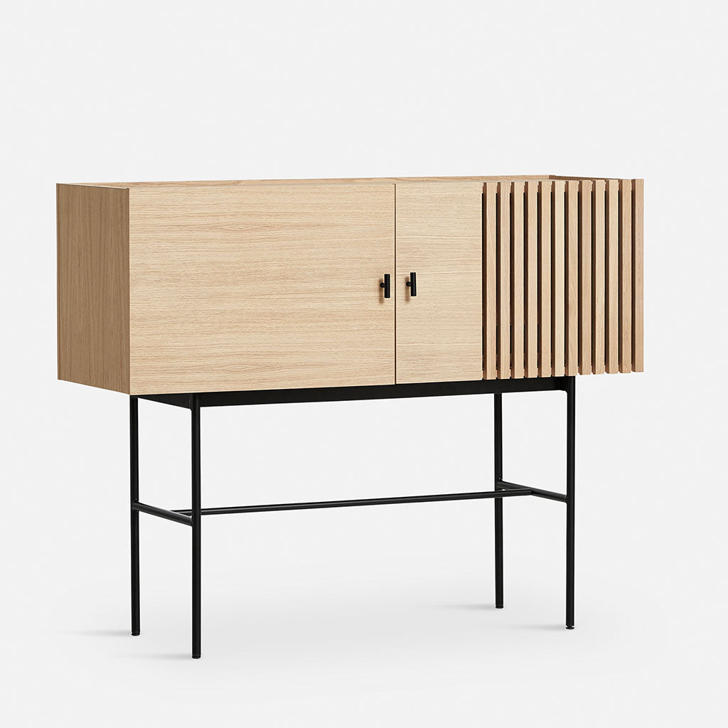 Array Skænk - 120 cm - Eg - WOUD