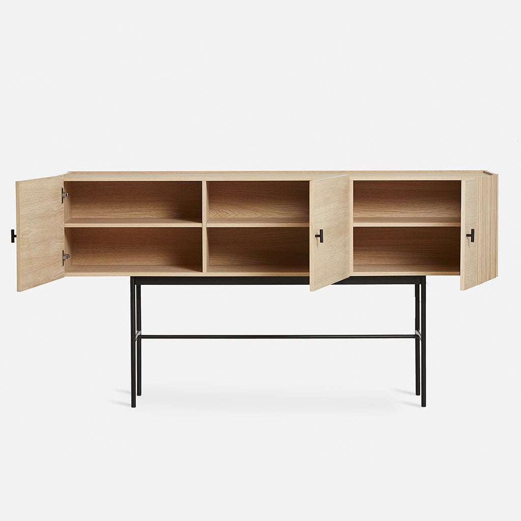 Array Skænk - 180 cm - Eg - WOUD