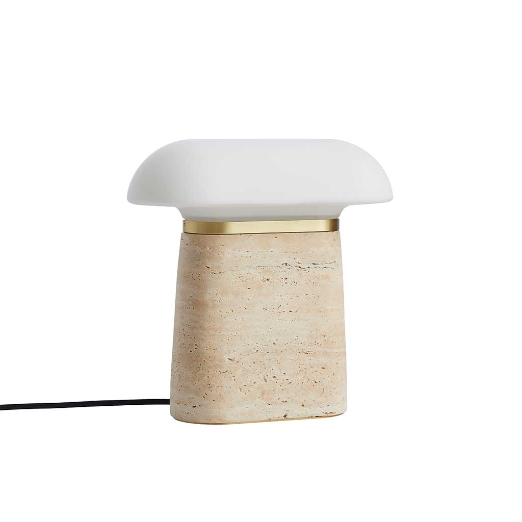 Nova Bordlampe - Travertin - WOUD