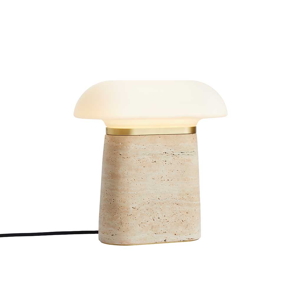 Nova Bordlampe - Travertin - WOUD